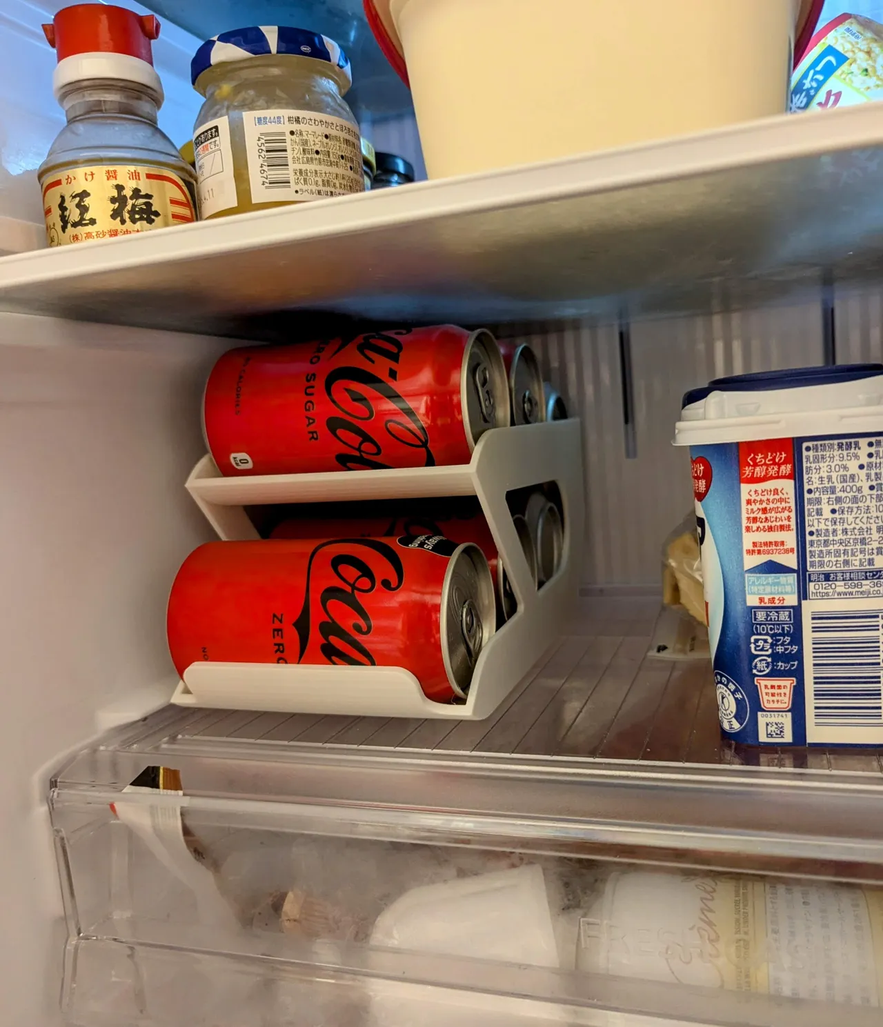 Drink can dispenser. No assembly, no supports! view 3