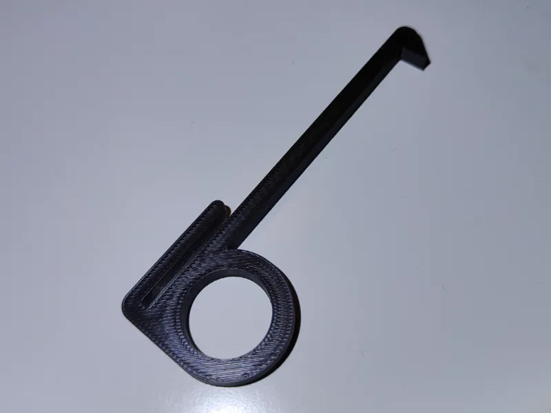 Heavy-duty shower drain hook with clip