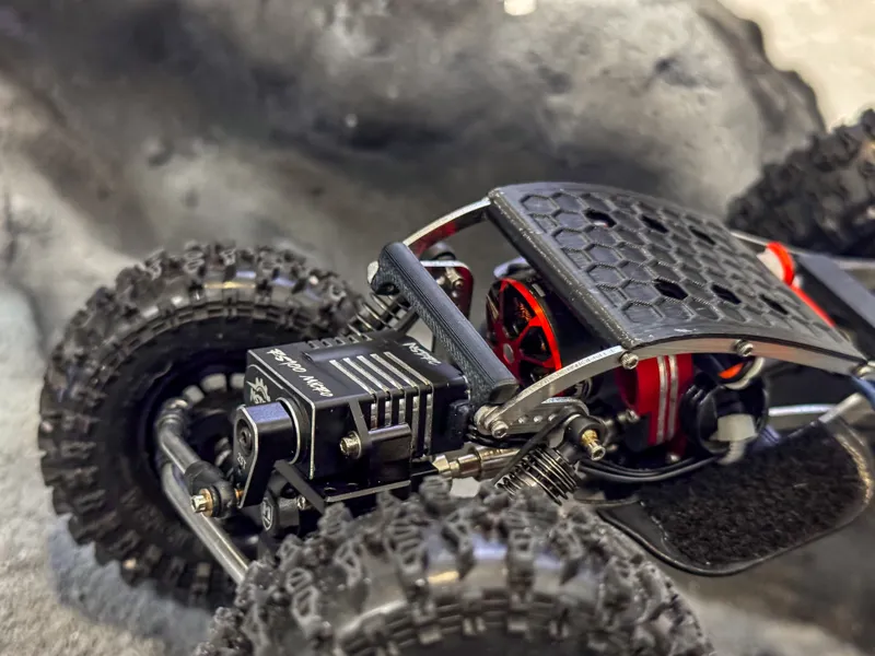 SS24 Chassis Support Bars (Front/Rear) - SCX24