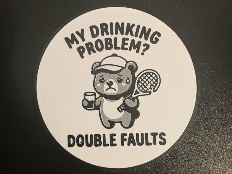 My drinking problem? Double Faults
