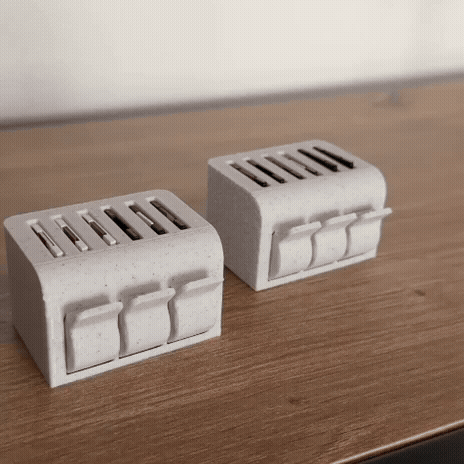 Print-in-Place SD Card Holder with Eject Mechanism
