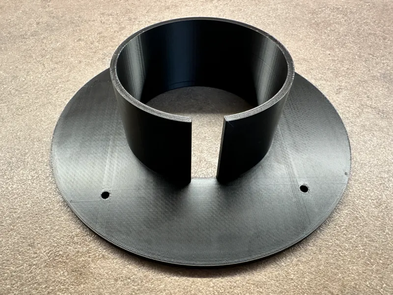 Reducer for Duct Fan in 100 mm Polokal Pipe