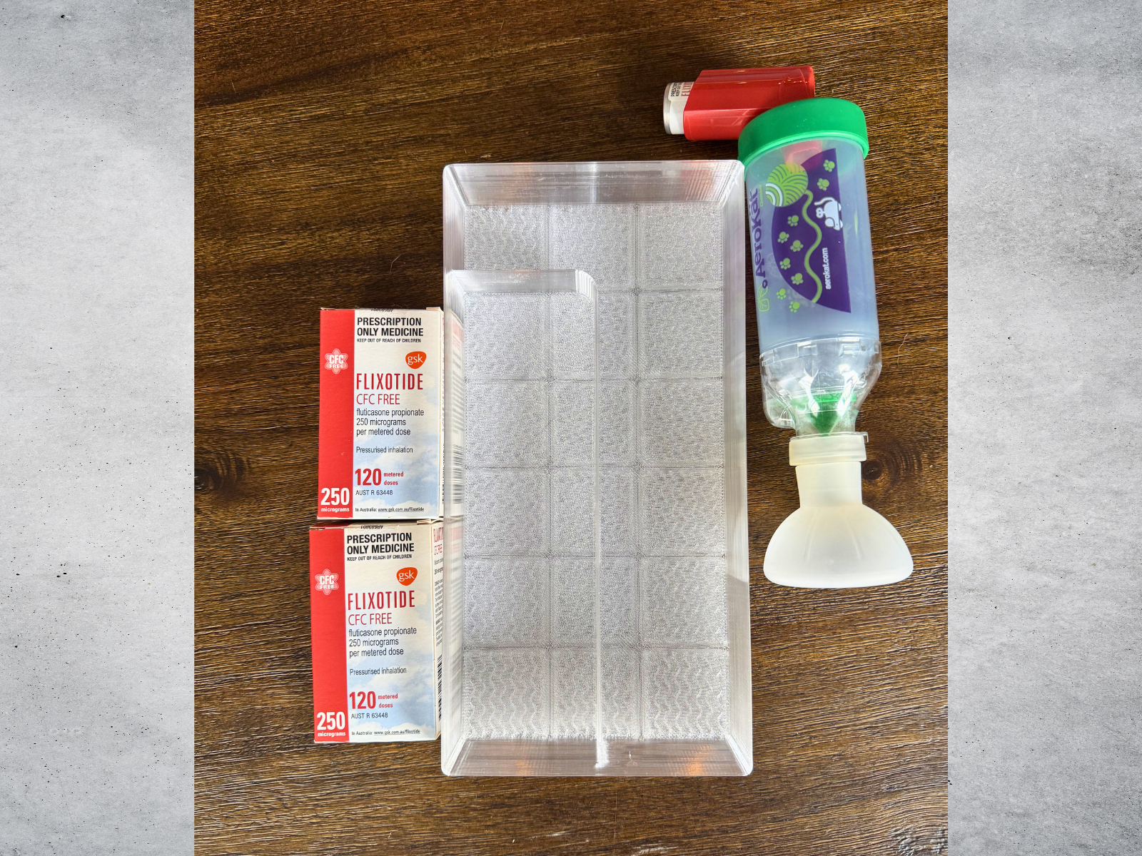 AeroKat Inhaler Gridfinity
