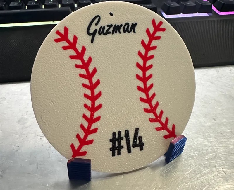 Baseball Ornament
