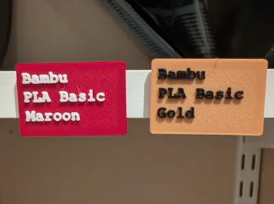 Basic Color Swatch with Configurable Printed Text