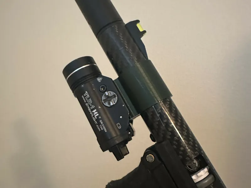 Carbon Fiber Upper Picatinny Rail Mount
