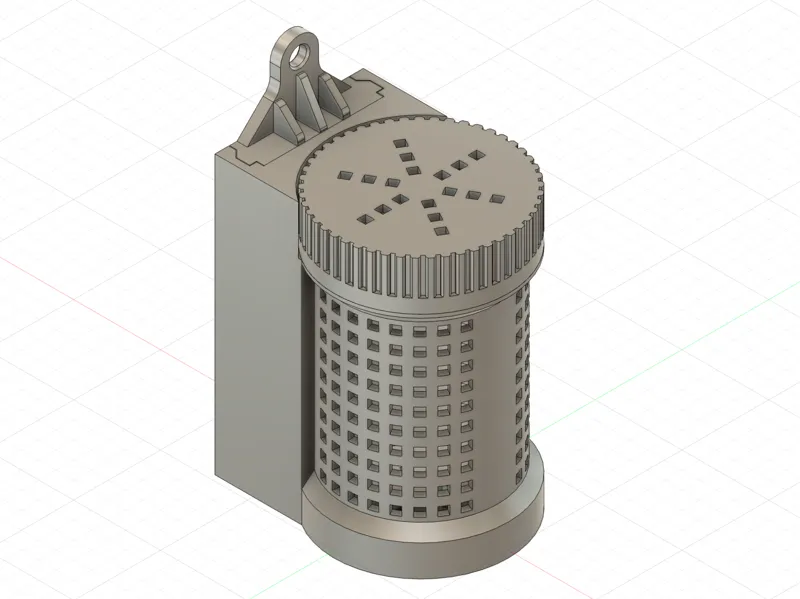 Fishing cage feeder (2.5mm grid)