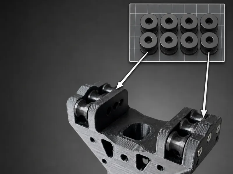 Pully Rollers for auto fling slingshot