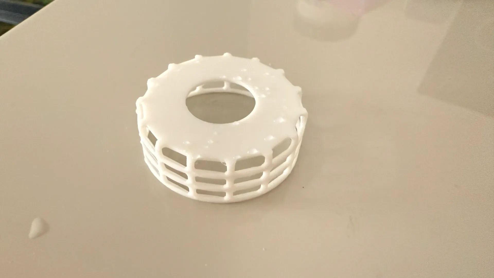 Miniatura 2 do modelo 3D 洗脸盆滤网 弹跳下水器过滤网 地漏
