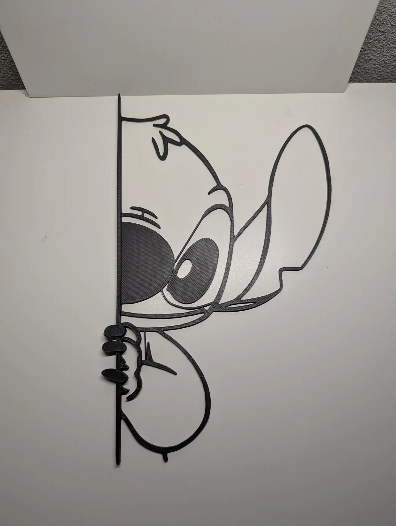 Stitch Wall art / Door art (Vertical) view 4