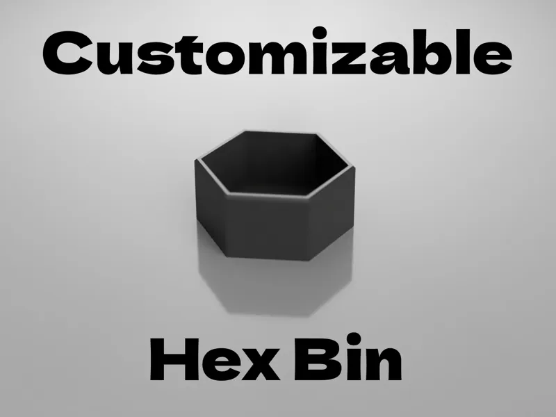 Customizable Hex Bin