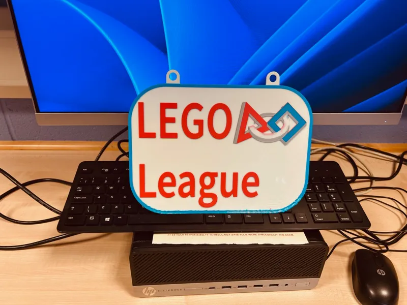 LEGOLEAGUE Sign