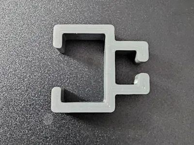 P1 PTFE Tube Side Rail Mount Heavy Duty