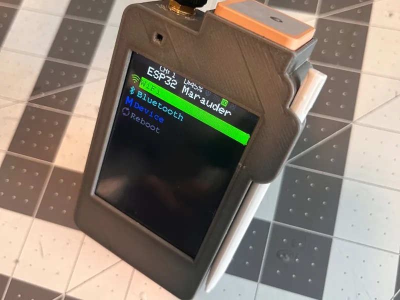 CYD Marauder with GPS, Antenna, and Battery