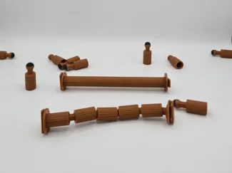 Palo para aves modular