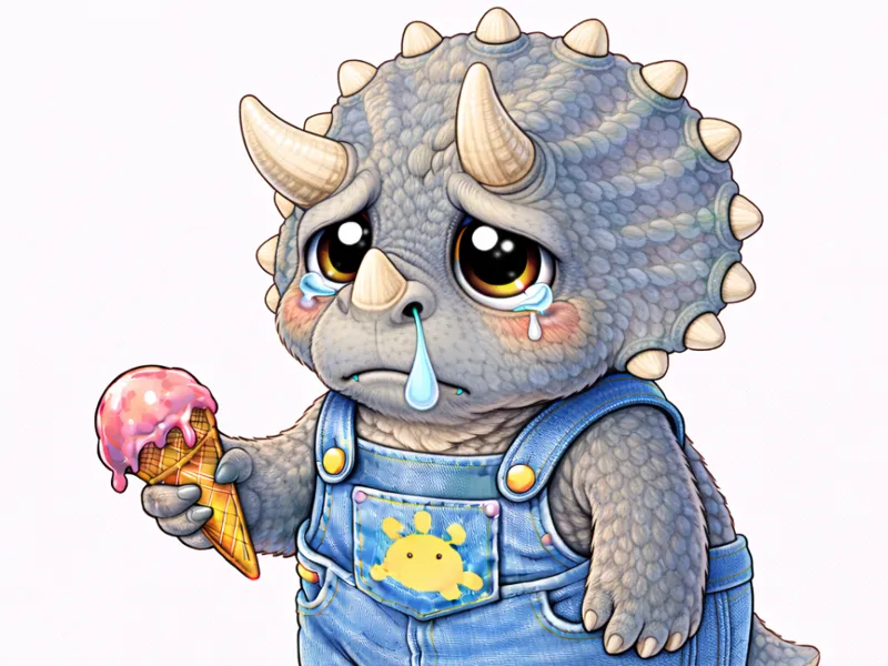 Sobby Triceratops