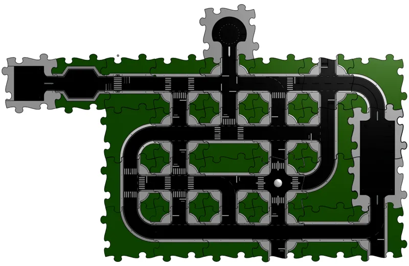 Modular Puzzle Road System (WIP)
