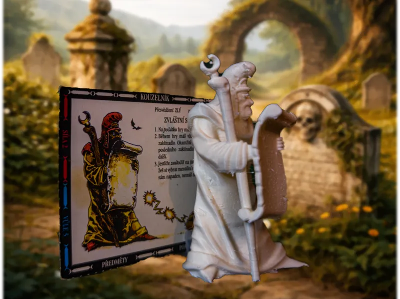 Talisman Game miniature - Wizard