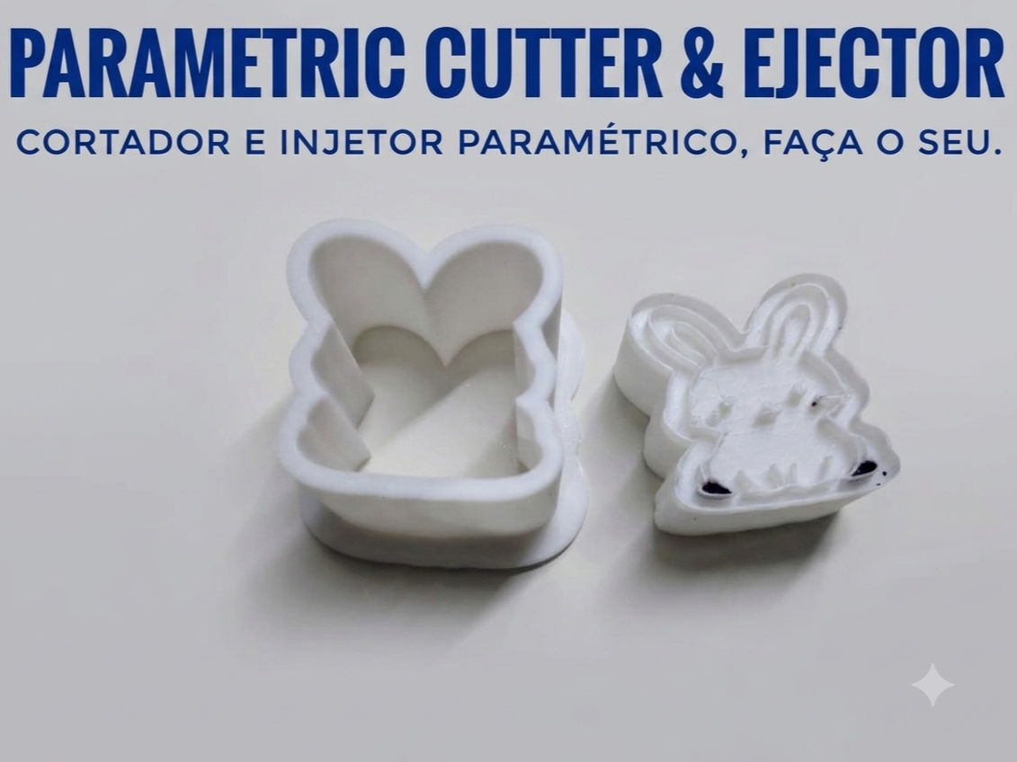 Cortador e Ejetor de Doces, Bolachas e DIY