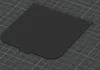Hinged lid