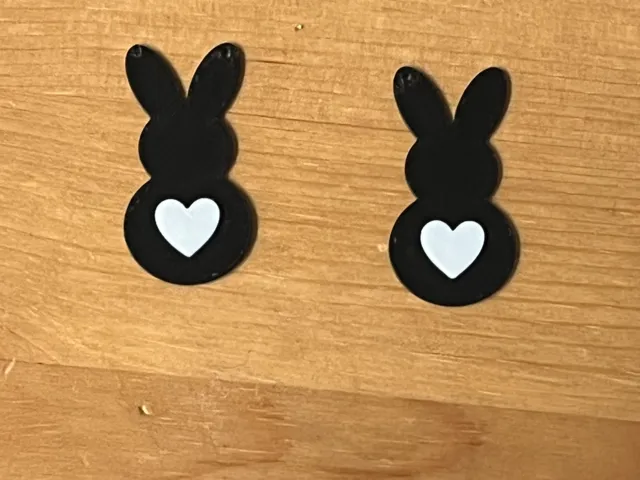 bunny earrings