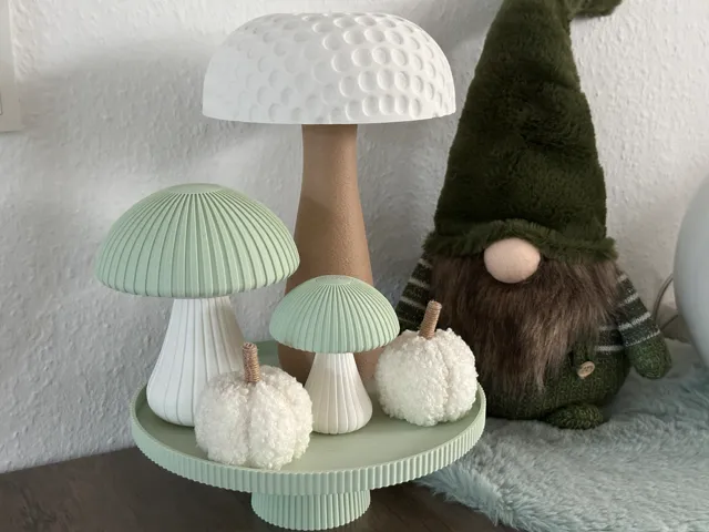 Deko Pilze Herbst