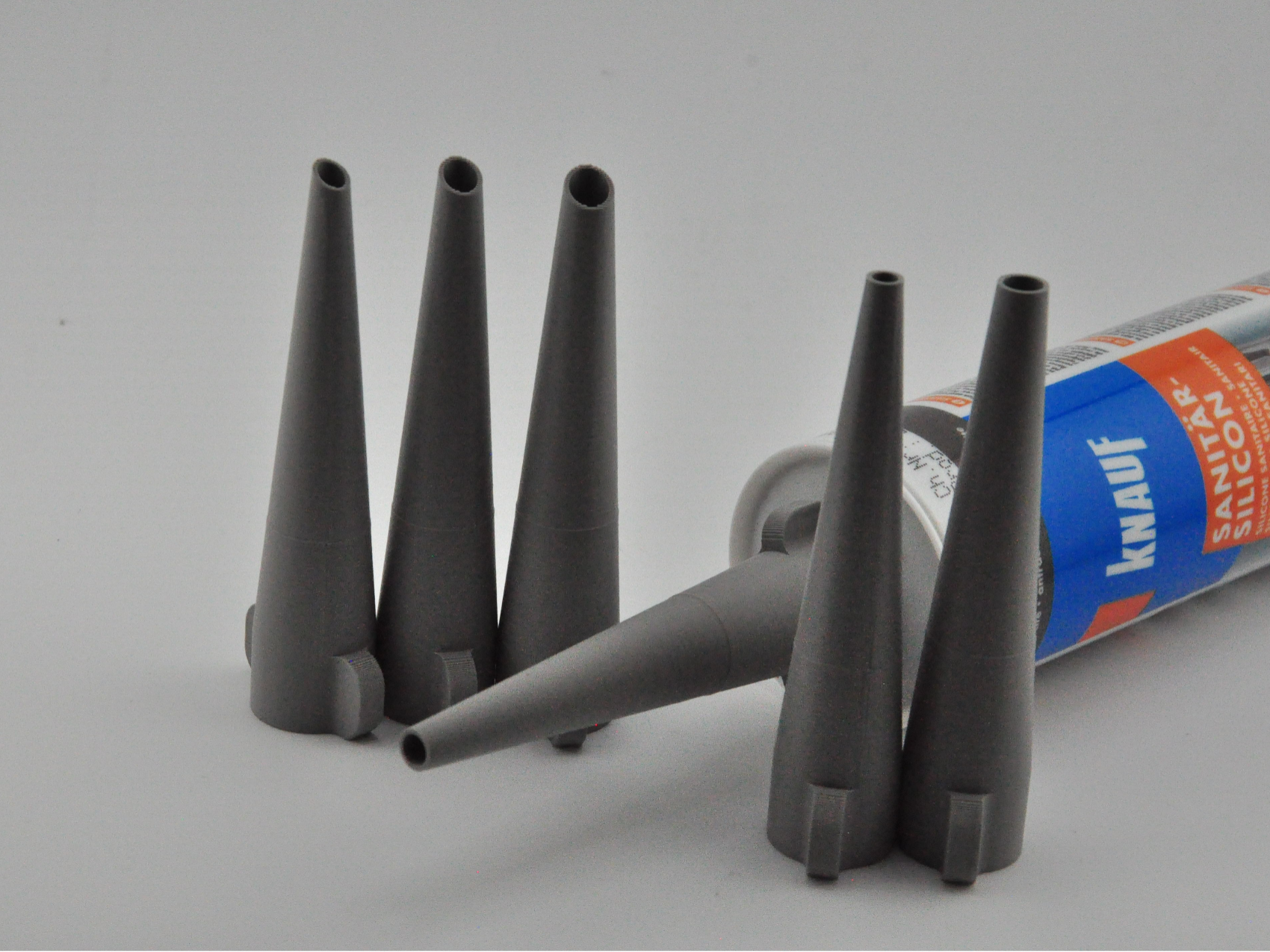 Nozzles for Silicone in Straight & 30° in 4/5/6 mm
