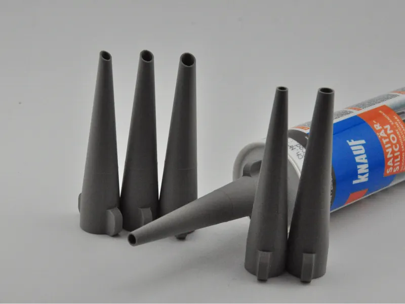 Nozzles for Silicone in Straight & 30° in 4/5/6 mm