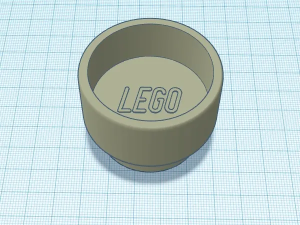 LEG0 Design Candle Holder For Brick Wreath 