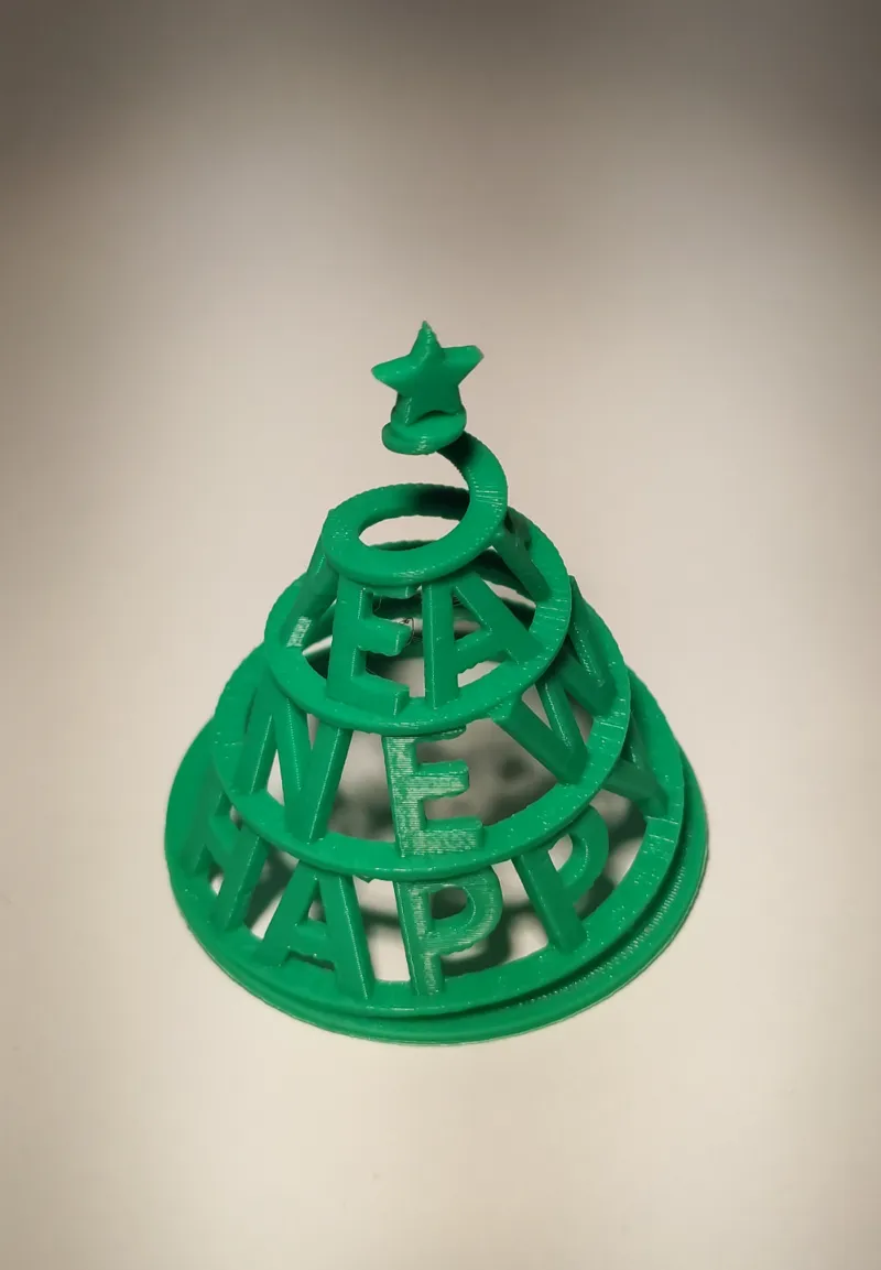 Centerpiece Happy new year tree