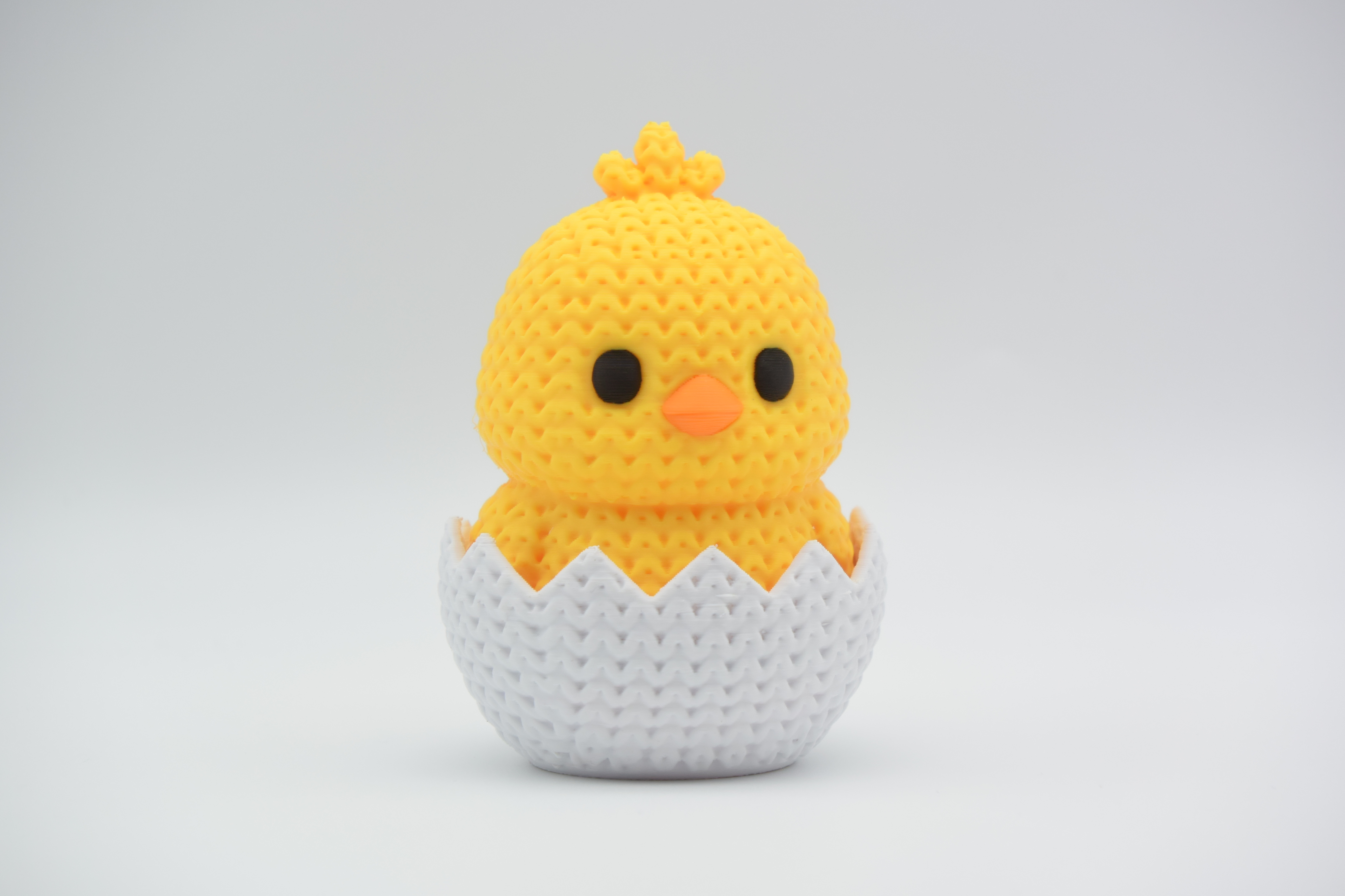 Miniatura 2 do modelo 3D Knitted Hatching Chick - Easter