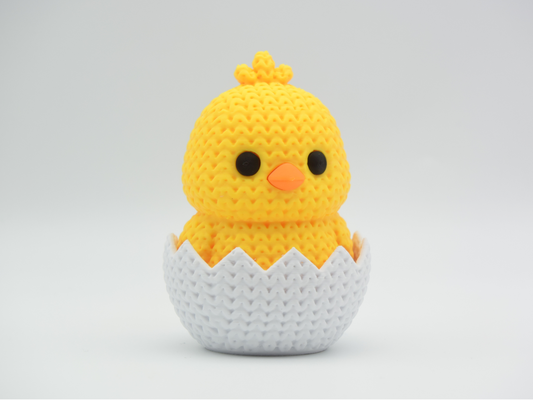 Knitted Hatching Chick - Easter