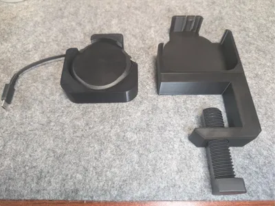 Owltech Retractable USB Type-C Cable Clamp Holder
