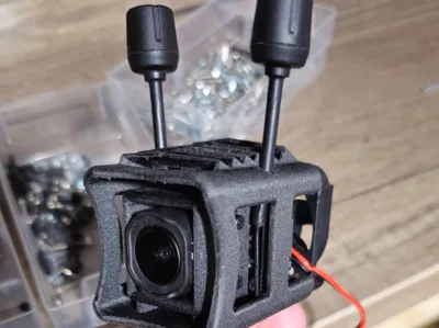 Ventilated Case with GoPro Mount for DJI O4 Pro