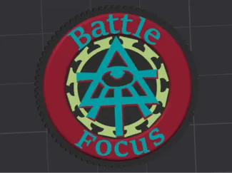 Aeldari Battle Focus Token