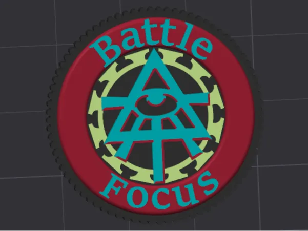 Aeldari Battle Focus Token