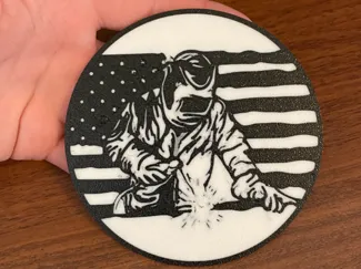 Welder coaster