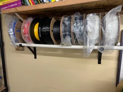 Simple Wall Mounted Filament Shelf