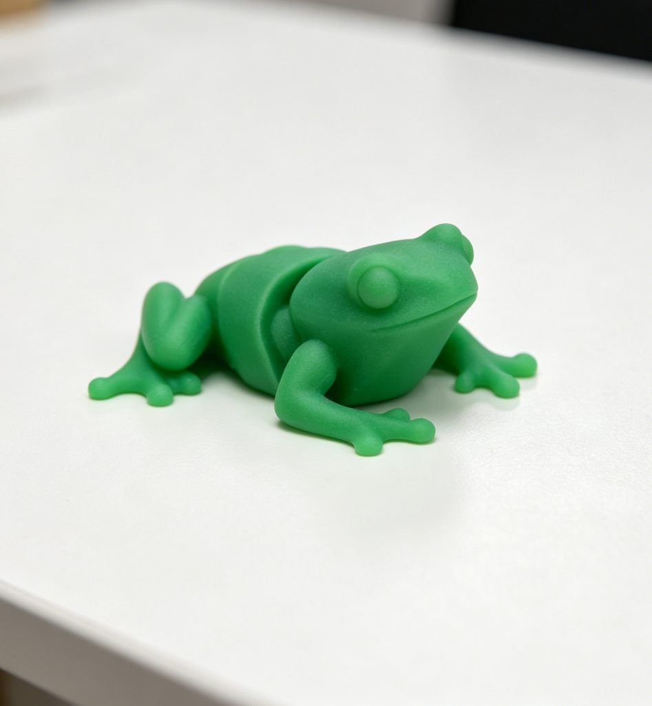 Miniatura 4 do modelo 3D Tiny Articulated Frog 