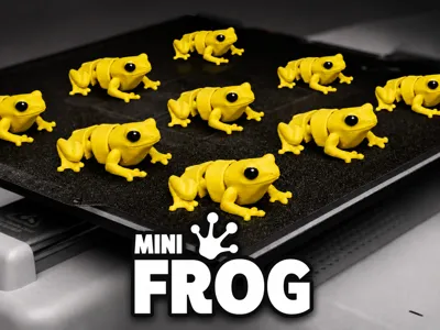 Tiny Articulated Frog 