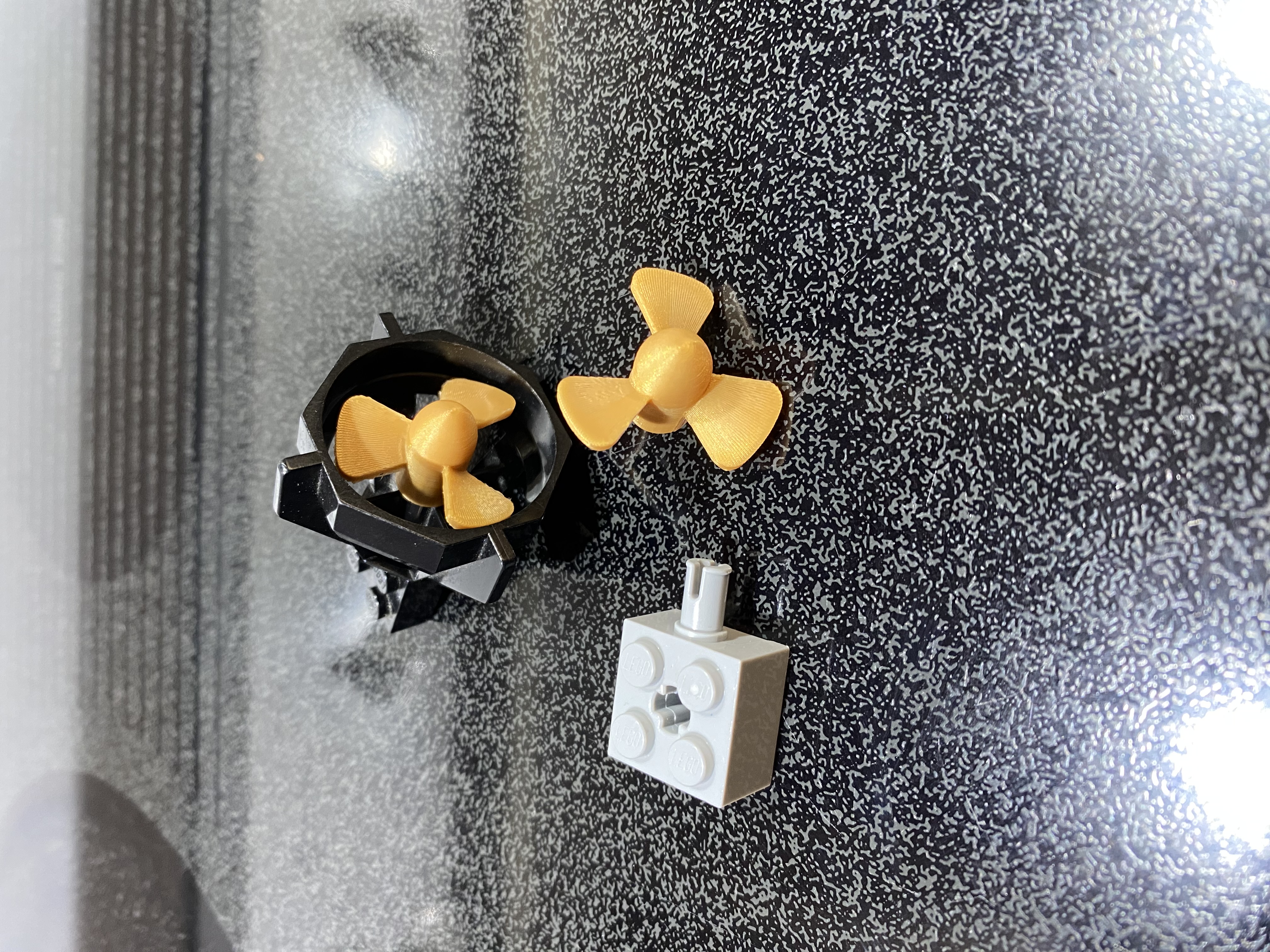 Miniatura 2 do modelo 3D Brick Propeller legocompatible