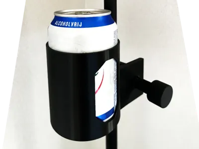 Hold my beer - microphone stand beer holder