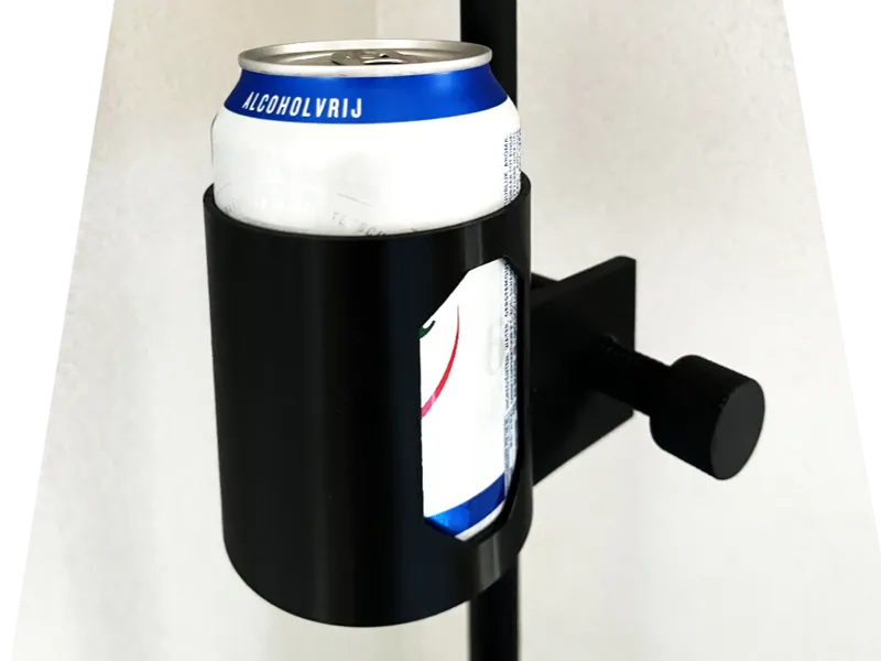 Hold my beer - microphone stand beer holder