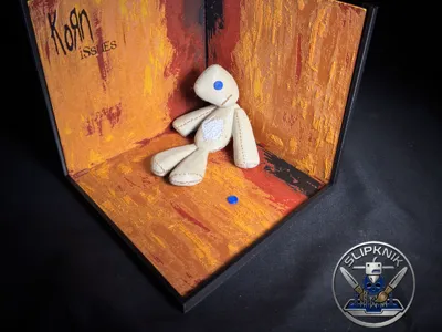 Korn Issues - 3D Reimagining Album Cover