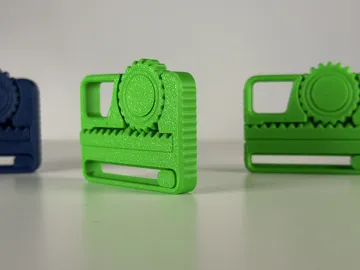 Objeto manipulable: Ultimate Gear Loop Fidget/30min Print time/8.9gram — vista de referencia 4