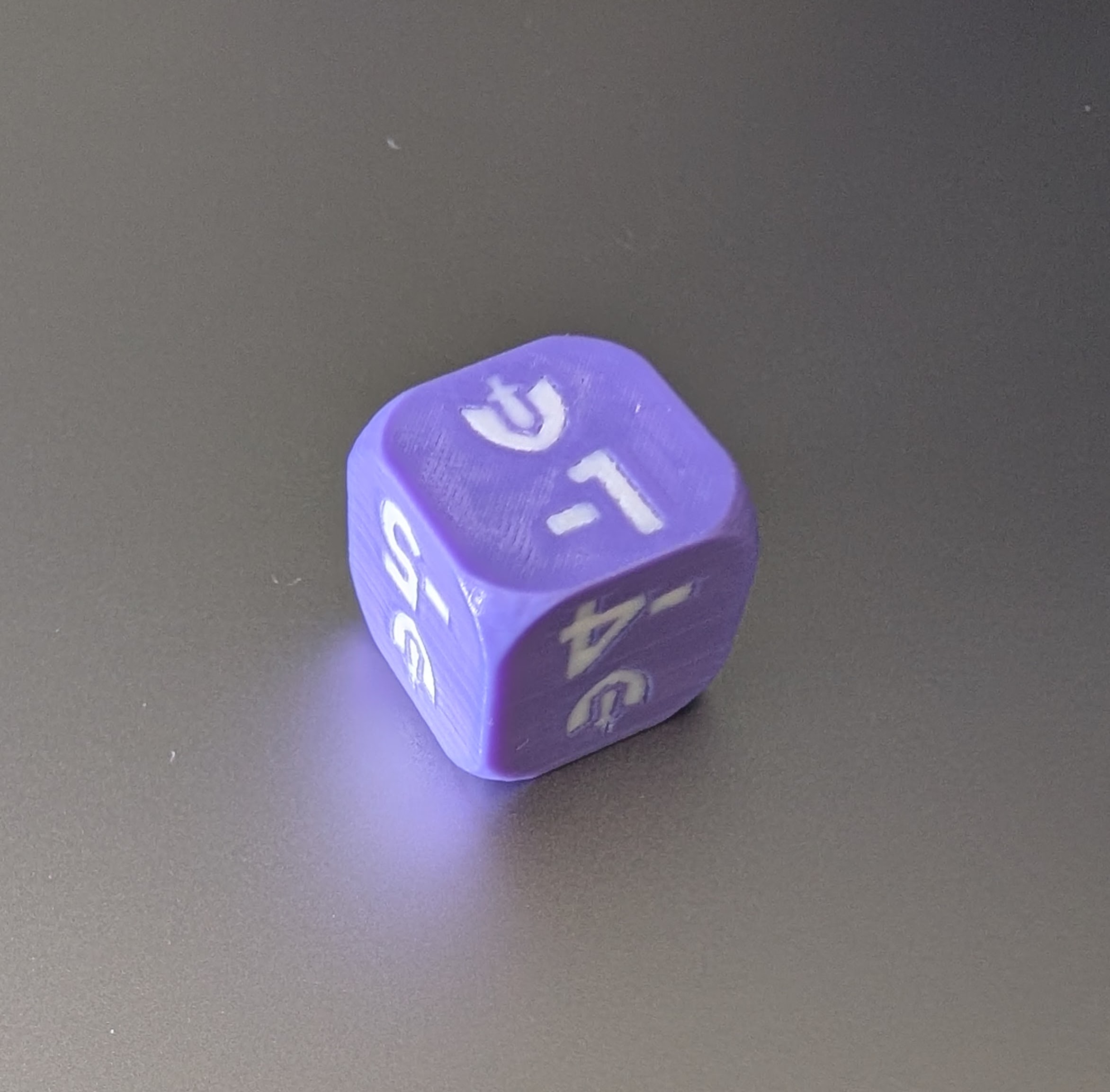 Miniatura 3 do modelo 3D Riftbound Token Dice