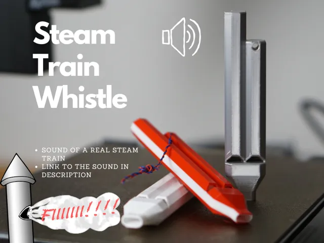 Steam Train Whistle - Like a real Steam Train