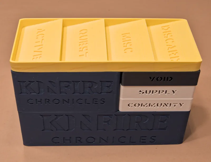 Kinfire Chronicles Box Organizer