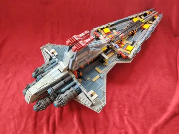 Letrero o emblema decorativo: Star Wars Venator Republic Cruiser 75367 Part 26 — vista de referencia 5