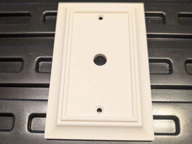 Decorative Coaxial Cover Plate